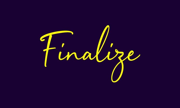 Finalize logo
